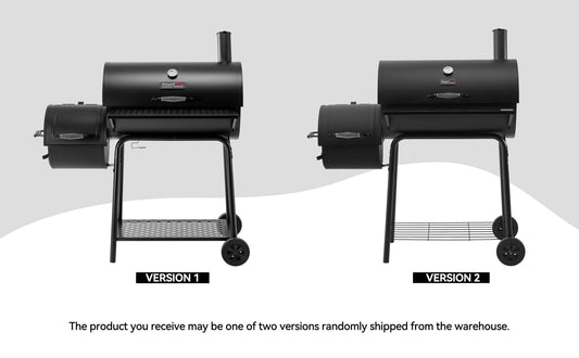 30 in. Charcoal Grill with Offset Smoker