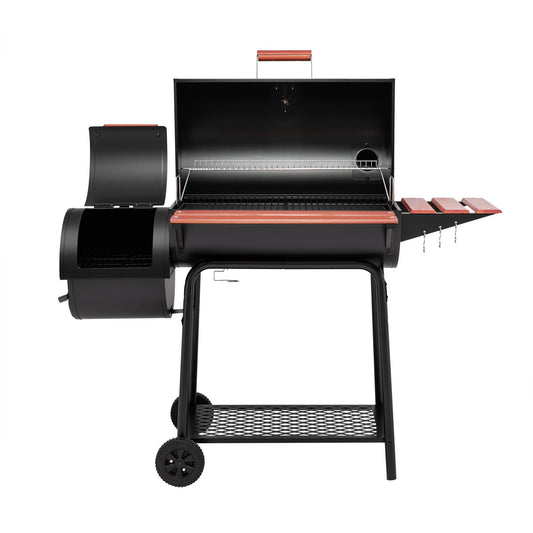 30-Inch Charcoal Grill with Offset Smoker