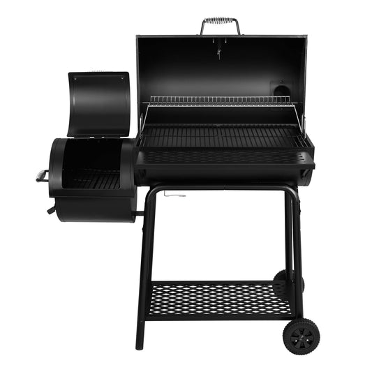 30 in. Charcoal Grill with Offset Smoker