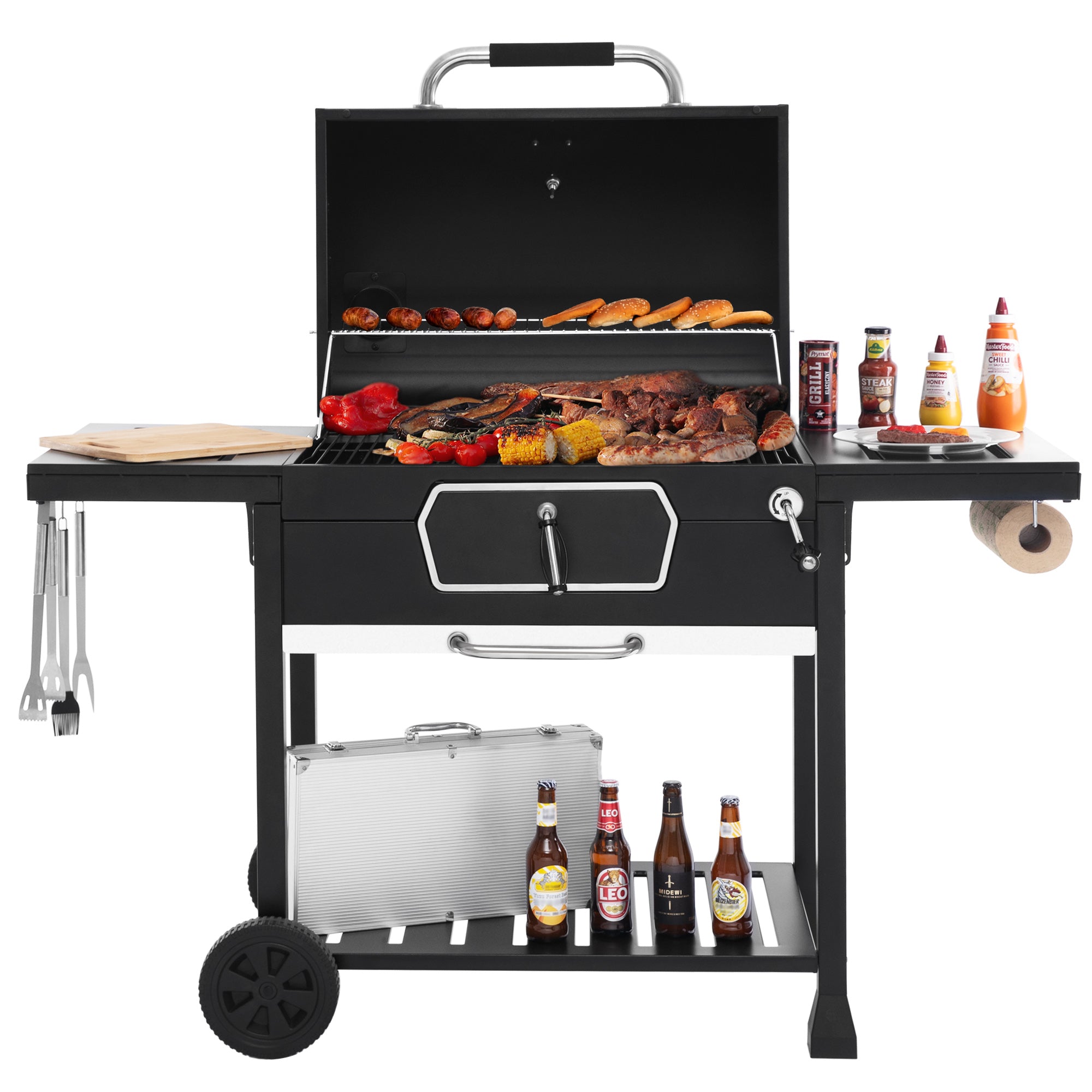 Royal Gourmet CD2030AN Deluxe 30-Inch Charcoal Grill | 746 Sq. In