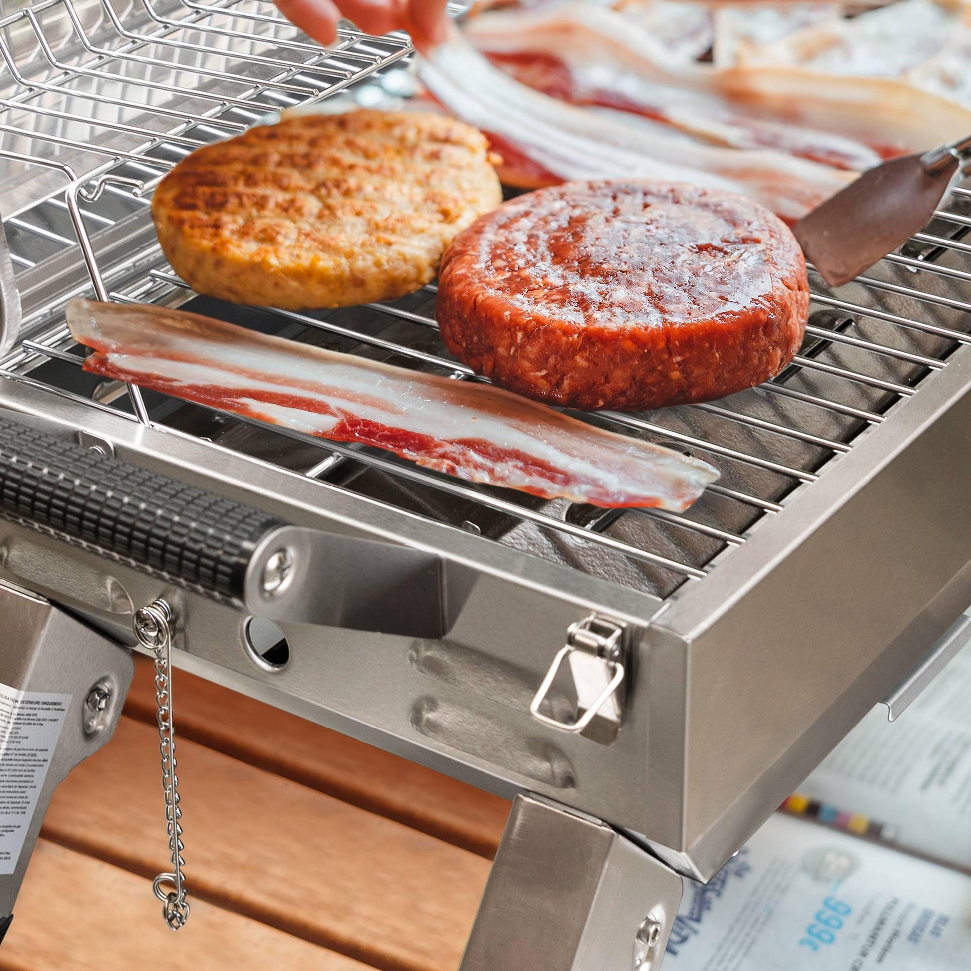 Stainless Steel Portable Gas Grill - Royal Gourmet