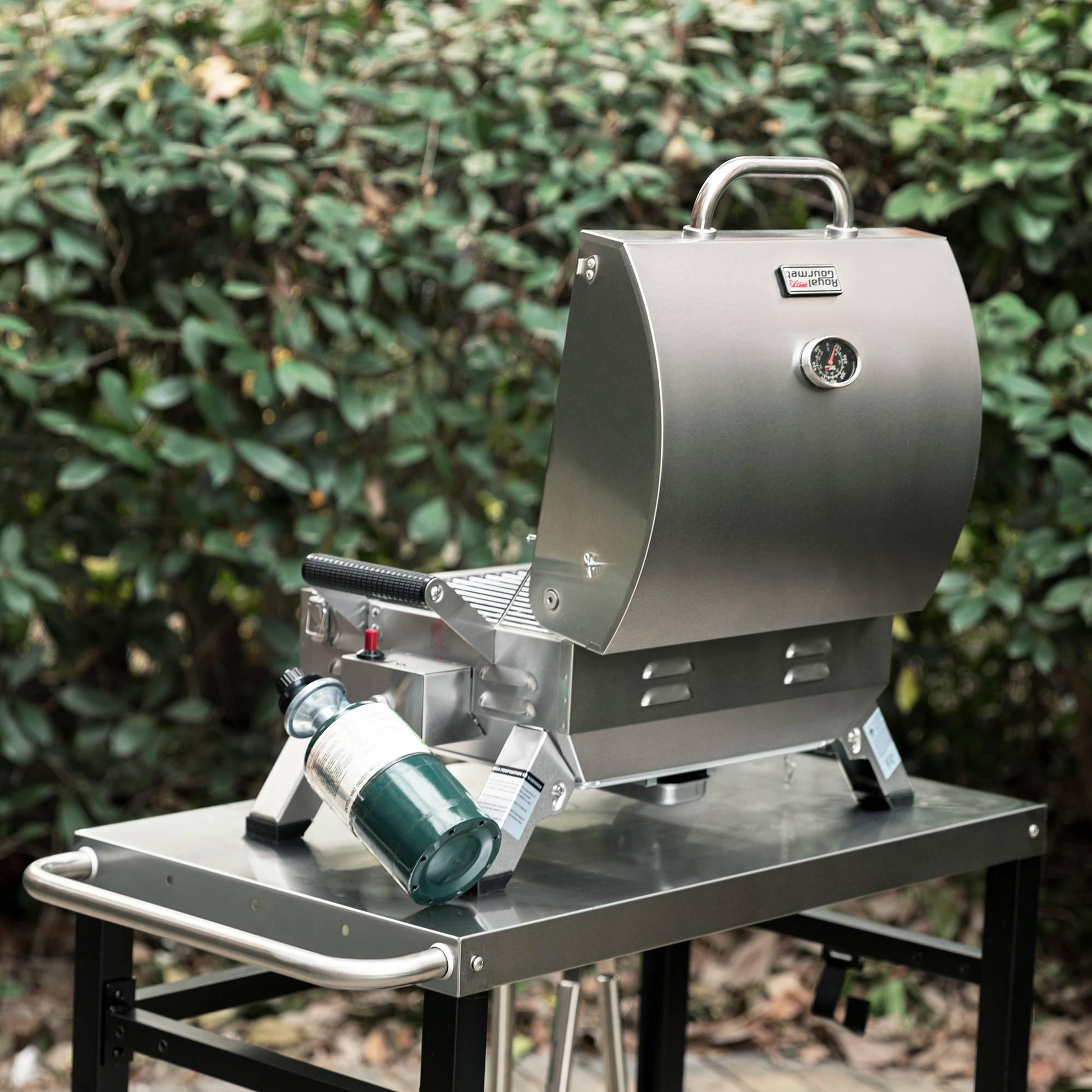 Stainless Steel Portable Gas Grill - Royal Gourmet