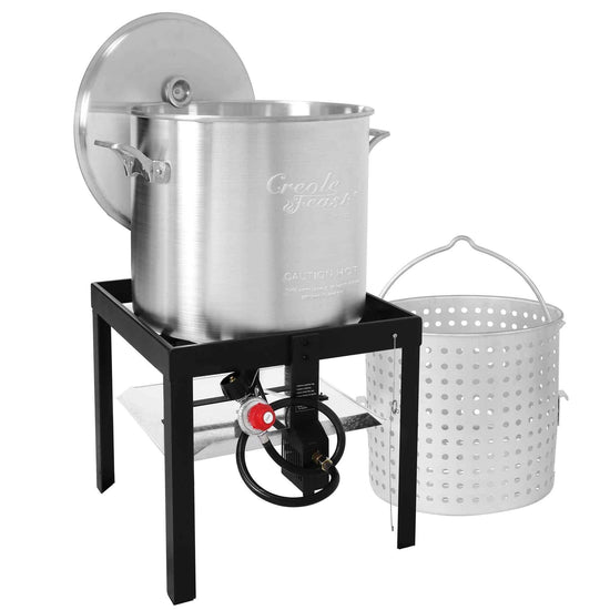 100 QT Aluminum Seafood Boiling Kit - Royal Gourmet