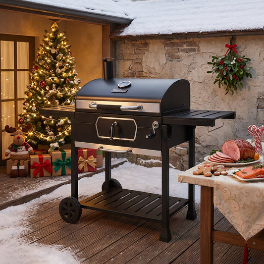 Deluxe 30-Inch Charcoal Grill