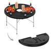 Foldable 47-inch Round Crawfish Table