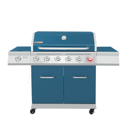 6-Burner BBQ Liquid Propane Gas Grill