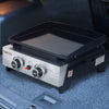 17-Inch 2-Burner Portable Grill Griddle