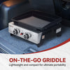 17-Inch 2-Burner Portable Grill Griddle