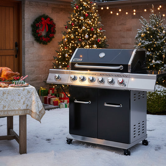 Deluxe 6-Burner Gas Grill 74,000 BTU