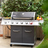 Large Royal Gourmet outdoor grill with multiple burners on a patio