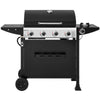 4-Burner Gas Grill with Side Burner
