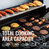 4-Burner Gas Grill with Lidded Side Burner