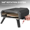 Portable Gas Pizza Oven with 13-Inch Pizza Stone