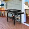 34-Inch 4-Burner Propane Gas Griddle with Hood