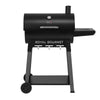 Black Royal Gourmet barbecue grill on a white background