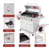 Premier 6-Burner BBQ Grill with Sear Burner and Side Burner