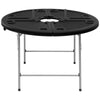 Foldable 47-inch Round Crawfish Table