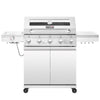 Royal Gourmet Stainless steel grill with brand logo on a white background