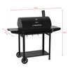 30-Inch Barrel Charcoal Grill | 585 Sq. In. Cooking Area