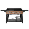 6-Burner Gas Grill and Griddle Combo
