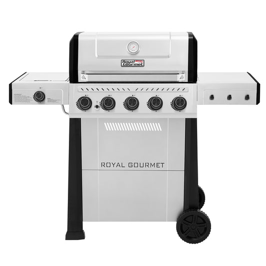 5-Burner Gas Grill with Side Burner