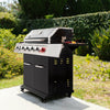 5-Burner Gas Grill with Sear & Side Burner, 64,000 BTU