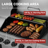 5-Burner Gas Grill with Side Burner in Silver