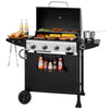 4-Burner Gas Grill with Side Burner