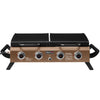Portable Tabletop Grill & Griddle Combo