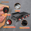 4-Burner Portable Propane Gas Grill Griddle Combo