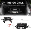 2-Burner Black Portable Gas Grill