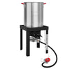 Premium Aluminum 30 Qt. Turkey Fryer Boiler Set