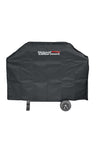 Black grill cover with 'Royal Gourmet' logo on a white background