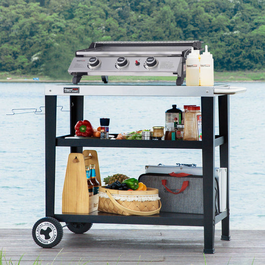 3-Burner Portable Gas Griddle