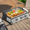 24-Inch 3-Burner Portable Gas Griddle