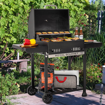 23-Inch Movable Charcoal Grill