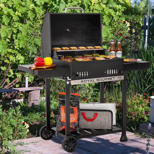 23-Inch Movable Charcoal Grill