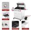 Deluxe Stainless Steel 5-Burner Gas Grill