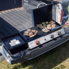 3-Burner Portable Gas Griddle with Side Burner, 29,000 BTU
