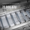 Deluxe Stainless Steel 6-Burner Gas Grill with Side & Infrared Rear Burners