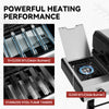 5-Burner Gas Grill with Side Burner in Silver