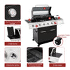 5-Burner Gas Grill with Sear & Side Burner, 64,000 BTU