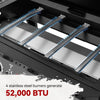 34-Inch 4-Burner Propane Gas Griddle with Hood