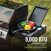 4-Burner Gas Grill with Lidded Side Burner