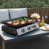 24-Inch Portable Table Top Gas Grill Griddle