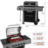 5-Burner Gas Grill with Side Burner | 72,000 BTU