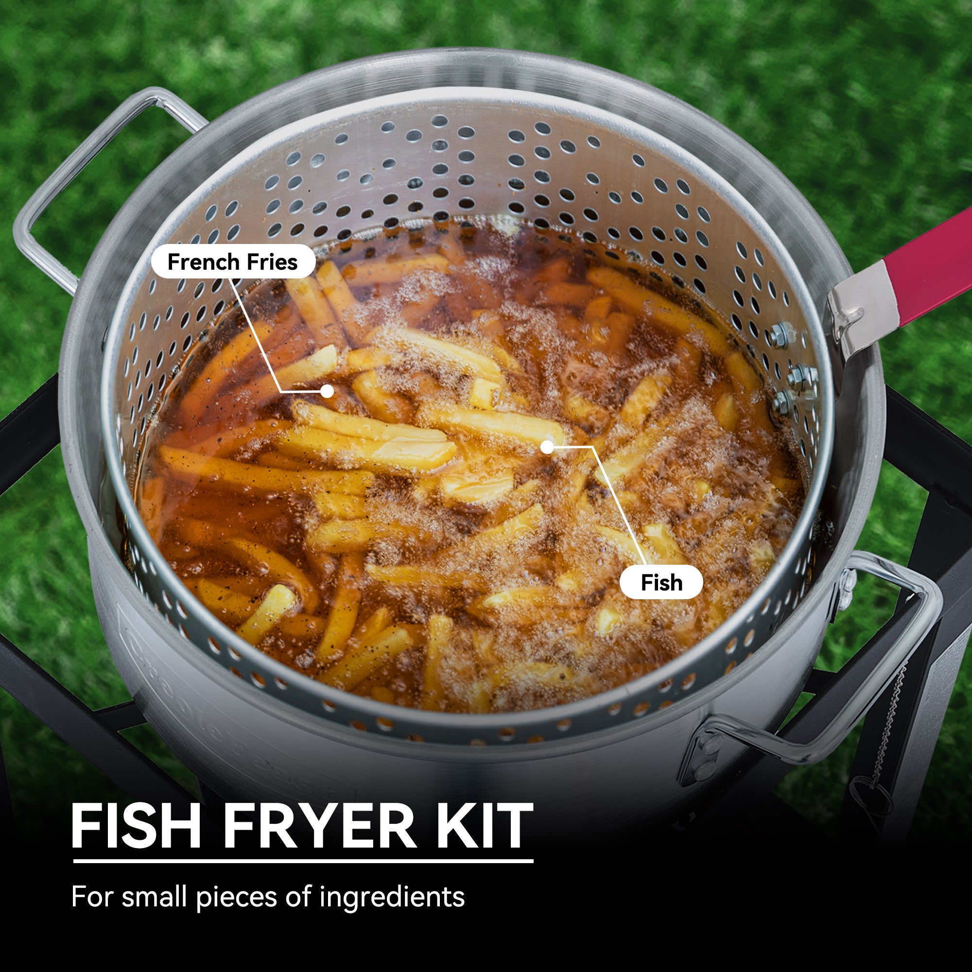 Creole Feast TFS3010 30 Qt. Turkey Fryer & 10 Qt. Fish Fryer Set