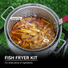 Premium Aluminum 30 Qt. Turkey Fryer Boiler Set