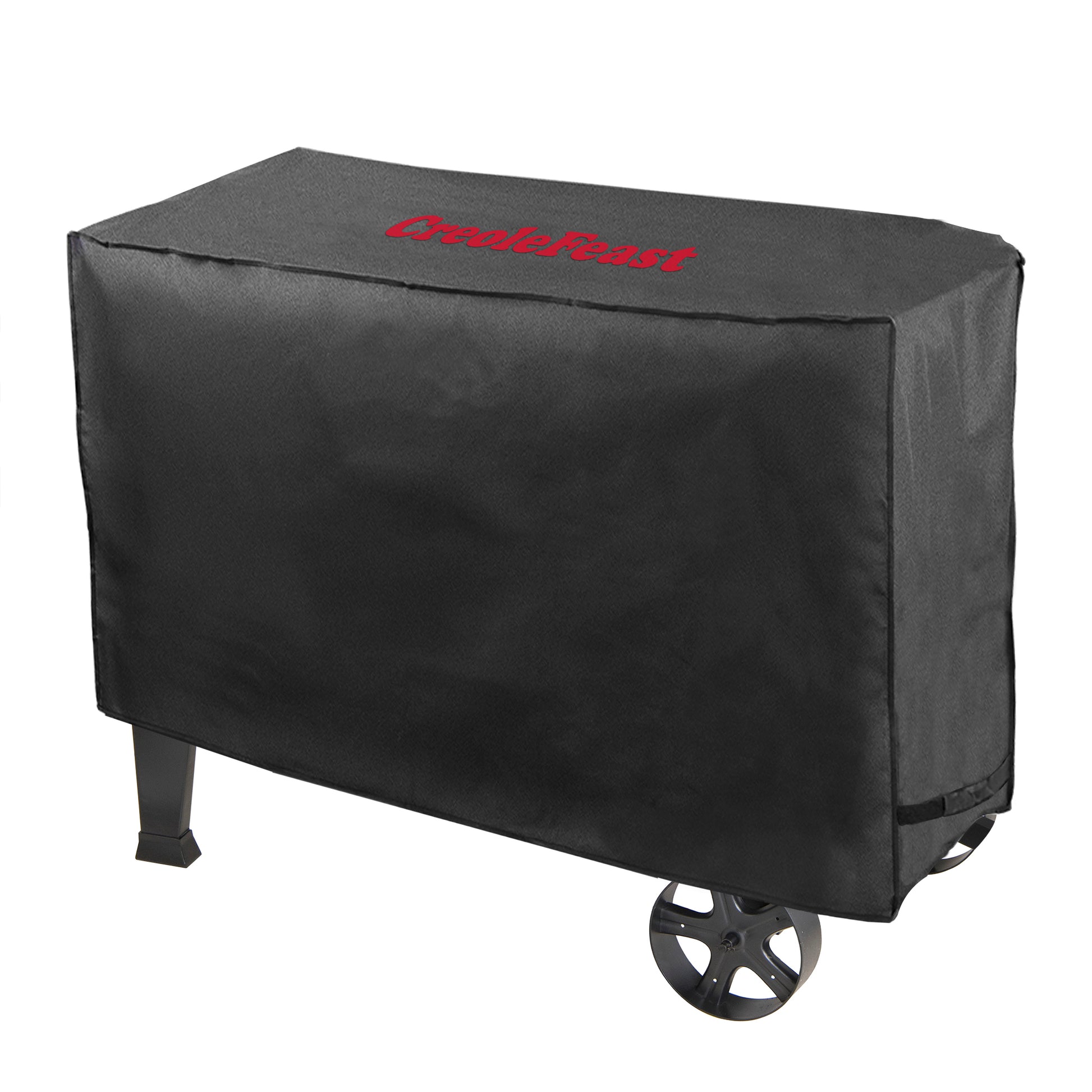 Black grill cover with 'Crock-Pot' branding on a white background