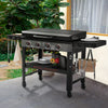 34-Inch 4-Burner Propane Gas Griddle with Hood